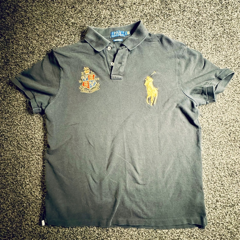 Polo Ralph Lauren Men’s Polo (L) fits tight so fits Medium too